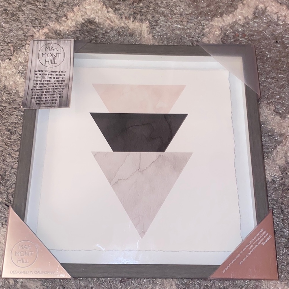 Modern art -triangle